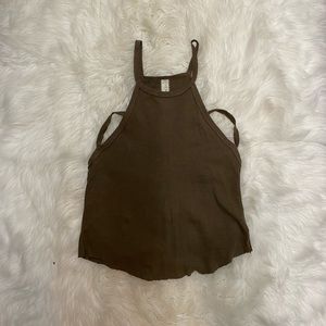 Free People Olive Tank